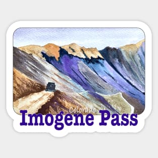 Imogene Pass, Colorado Sticker